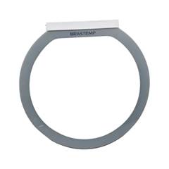 TAMPA MÓVEL CINZA LAVADORA BWH12 W10795368 ORIGINAL BRASTEMP