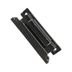 DOBRADIÇA ALUMÍNIO C/MOLA PRETA TR-35 PARA BALCÃO REFRIGERADO TRIMAC