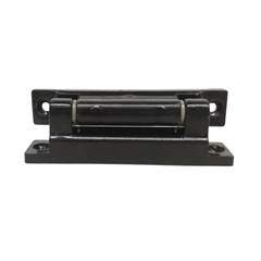 DOBRADIÇA ALUMÍNIO C/MOLA PRETA TR-35 PARA BALCÃO REFRIGERADO TRIMAC