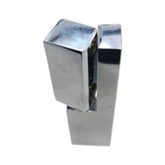 DOBRADIÇA TIPO CAIXA P/S  ZAMAK CROMADA PARA PORTA BALCÕES TED TRIMAC