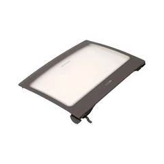 TAMPA MÓVEL CINZA ESCURO LAVADORA BWK12 / BWK13 / BWK14 W11393157 ORIGINAL BRASTEMP