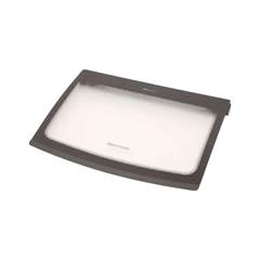 TAMPA MÓVEL CINZA ESCURO LAVADORA BWK12 / BWK13 / BWK14 W11393157 ORIGINAL BRASTEMP