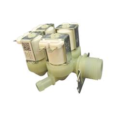VÁLVULA ENTRADA ÁGUA 04 VIAS 12 VOLTS COMPATÍVEL LAVA E SECA LG AJU75412402 CV3011 CV5010 SIBB