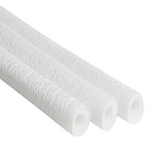 TUBO ISOLANTE POLIETILENO BLINDADO INVERTER 3/8 BRANCO 10X09MM BARRA 2M EPEX