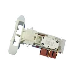 TRAVA INTERRUPTOR TAMPA PORTA LAVADORA LED14 LEC15 A10985301 ORIGINAL ELECTROLUX