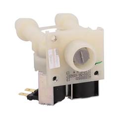 VÁLVULA ENTRADA ÁGUA DUPLA 02 VIAS 220V LAVADORA BRASTEMP CWE15A CWL16A BWH15 BWK12 W10558255 EMICOL