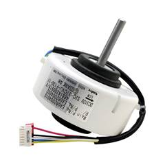 MOTOR EVAPORADORA AR CONDICIONADO INVERTER 12.000 À 24.000 BTUS EIXO CURTO COMPATÍVEL EAU62004010 WELLING SIBB