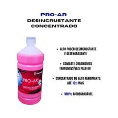 DESINCRUSTANTE LIMPEZA SERPENTINAS AR CONDICIONADO PROAR ATTACK 1L OBAGÁS