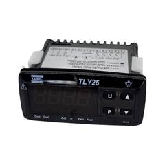 CONTROLADOR TEMPERATURA DIGITAL 4 SAÍDAS PARA REFRIGERAÇÃO E CONGELADOS TLY25 110V/220V COEL