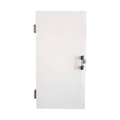 PORTA GIRATÓRIA CÃMARA FRIA RESFRIADOS 0,80 X 1,80 COM PUXADOR 3 BATENTES METALRIB