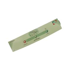 PAINEL ADESIVO DECORATIVO LAVADORA BRASTEMP 6KG BWM06A 03 TECLAS 326025133 CP P0564