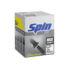 KIT FLANGEADOR DE TUBOS 1/4” 3/8” 1/2” 5/8” 3/4” F5000 SPIN