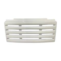 GRADE VENEZIANA RODAPÉ EXPOSITOR GELOPAR ANTIGO BRANCA 67 CM X 33 CM SPAZIO