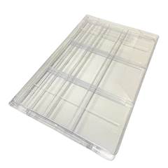 PRATELEIRA TAMPA ACRÍLICA GAVETA LEGUMES BRW50N / BRK50N W10347201 ORIGINAL BRASTEMP