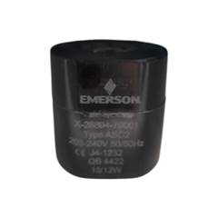 BOBINA SOLENÓIDE 240 VAC 50/60HZ PLUG DIN A0062463 EMERSON
