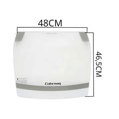 TAMPA MÓVEL VIDRO LAVADORA 15KG -  LCA15 -  387.1.019.1 ORIGINAL COLORMAQ