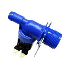 VÁLVULA ENTRADA ÁGUA 01 VIA SIMPLES LAVADORA BRASTEMP MONDIAL 220V COM SUPORTE 320301 EMICOL