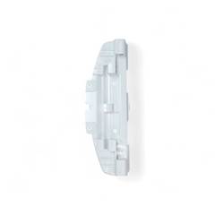 BASE DA DOBRADIÇA LAVADORA BWG11A BRANCA W10413648 BRASTEMP