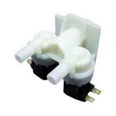 VÁLVULA ENTRADA ÁGUA DUPLA 02 VIAS 220V LAVADORA BRASTEMP CONSUL W10201539 W11364881 EMICOL