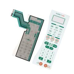 MEMBRANA TECLADO MICRO-ONDAS CONSUL CMS30AB  FACILITE MIDDI W10187224 7220650 ALADO