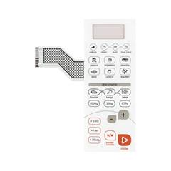 MEMBRANA TECLADO MICRO-ONDAS BRASTEMP BMS26AB W10488004 7220667 ALADO