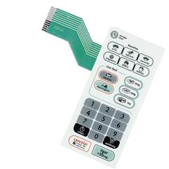 MEMBRANA TECLADO MICRO-ONDAS CONSUL CMS26A  W10417810  7220684 ALADO