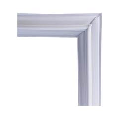 GAXETA BORRACHA VEDAÇÃO PORTA SUPERIOR CONGELADOR GELADEIRA BRASTEMP BRG39 BRM39 BRG41 47X69 ENCAIXE PRESSÃO ILPEA