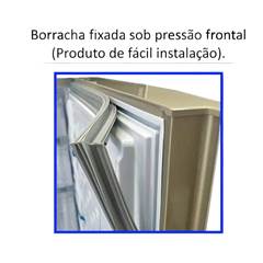 GAXETA BORRACHA PORTA SUPERIOR CONGELADOR GELADEIRA ELECTROLUX DF80 DF80X DFI80 79 X 57 ILPEA