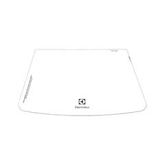 VIDRO DA TAMPA MÓVEL LAC13/16 LAP16/17 A04786901 ORIGINAL ELECTROLUX