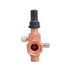 VÁLVULA DE SERVIÇO ROTALOCK V01  1 POL. ROSCA X 3/8 POL. SOLDA 193U1316 DANFOSS
