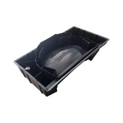 BANDEJA COLETORA EVAPORAÇÃO COMPRESSOR EMBRACO FF NOVA PRETA 326065990  FRIONEL