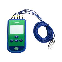 TERMÔMETRO DIGITAL PORTÁTIL PENTA III 5 SENSORES  FULL GAUGE