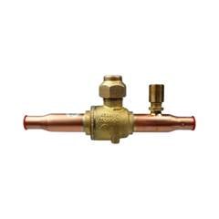 VÁLVULA DE ESFERA GBC 10S 3/8 SOLDA COM SCHRADER 009L7051 DANFOSS