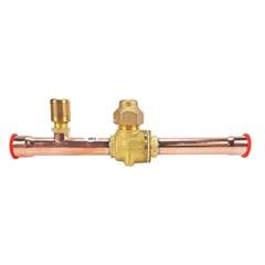 VÁLVULA DE ESFERA GBC 12S 1/2 SOLDA COM SCHRADER 009L7052 DANFOSS