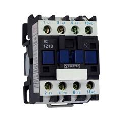 CONTATOR TRIFÁSICO 12A BOBINA 220VCA  1NA IC 1210 SIBRATEC