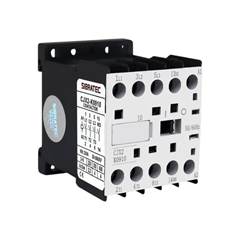 MINI CONTATOR TRIFÁSICO 6A BOBINA 220VCA 1NA CJX2 K0610 SIBRATEC