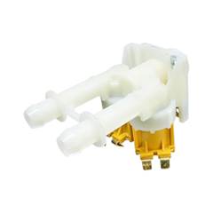 VÁLVULA ENTRADA ÁGUA DUPLA 02 VIAS 110V LAVADORA BWK12 BWK14 BWH15 W11245249 ORIGINAL BRASTEMP