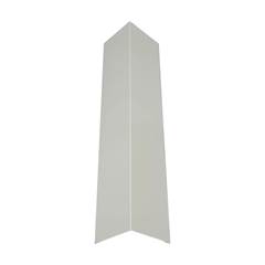 CANTONEIRA PERFIL L 40 MM X 40 MM P/PAINEL CÂMARA FRIA EXTERNA AÇO BRANCA BARRA 3M