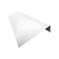 CANTONEIRA PERFIL L 40 MM X 140 MM P/PAINEL CÂMARA FRIA EXTERNA AÇO BRANCA BARRA 3M