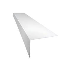 CANTONEIRA PERFIL L 40 MM X 90 MM P/PAINEL CÂMARA FRIA EXTERNA AÇO BRANCA BARRA 3M