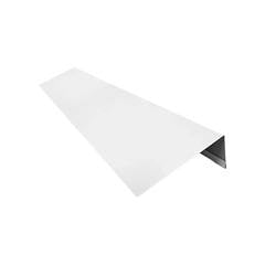 CANTONEIRA PERFIL L 40 MM X 90 MM P/PAINEL CÂMARA FRIA EXTERNA AÇO BRANCA BARRA 3M
