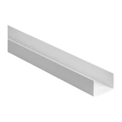 PERFIL U AÇO BRANCO PARA PAINEL CÂMARA FRIA 40 MM X 200 MM X 40 MM BARRA 3 METROS